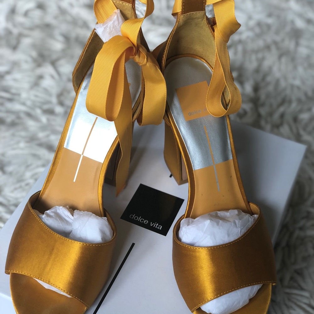 Dolce Vita Satin Heels